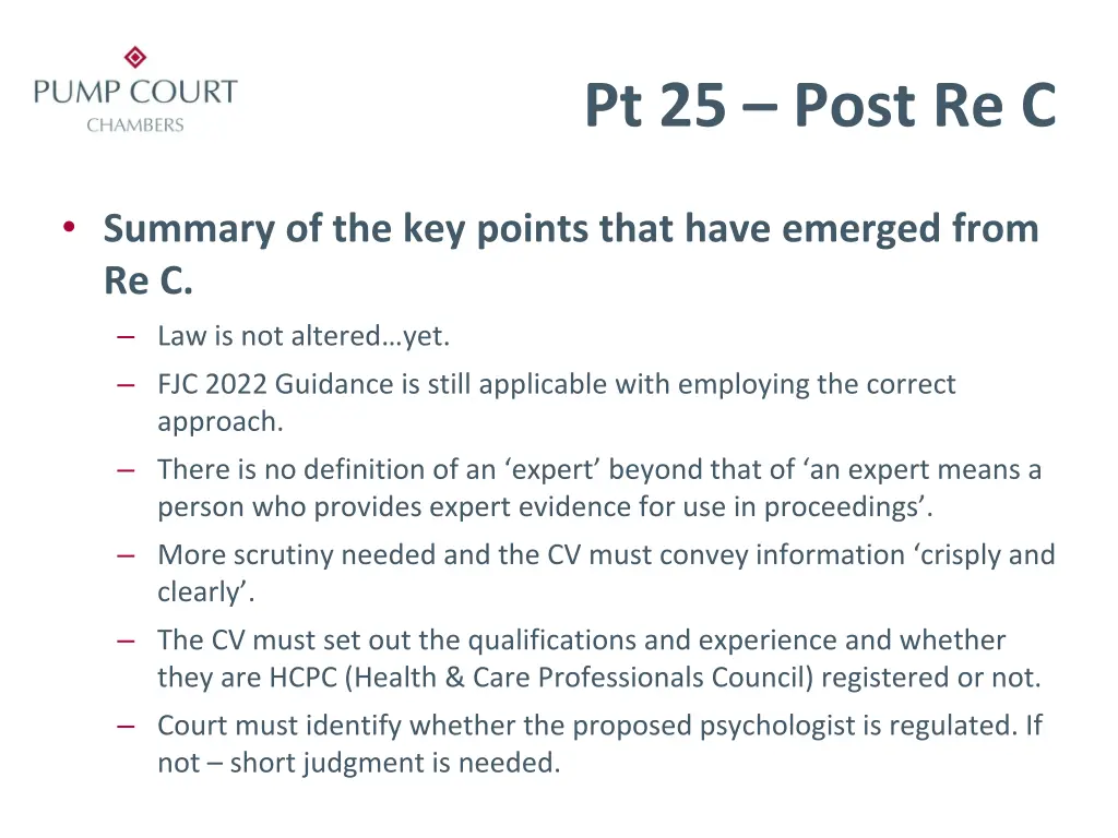 pt 25 post re c 7