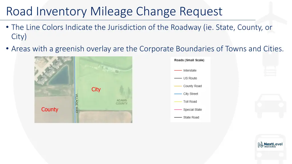 road inventory mileage change request 4