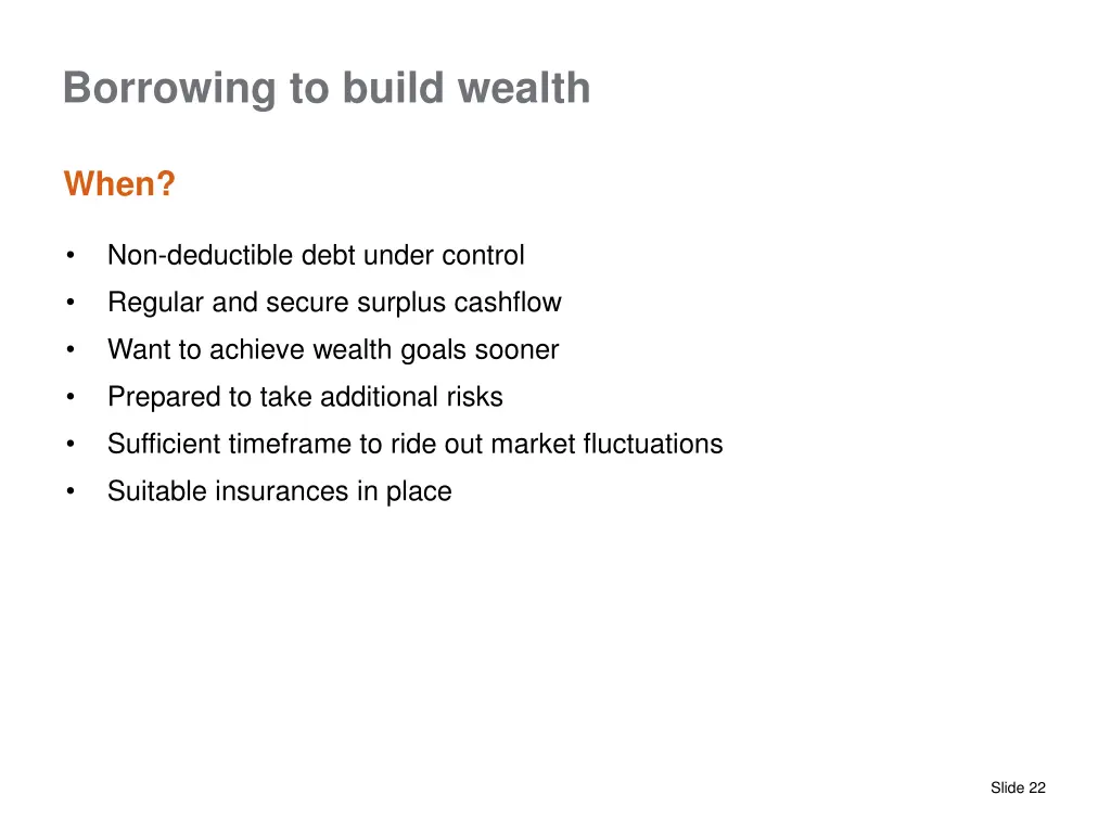borrowing to build wealth 1