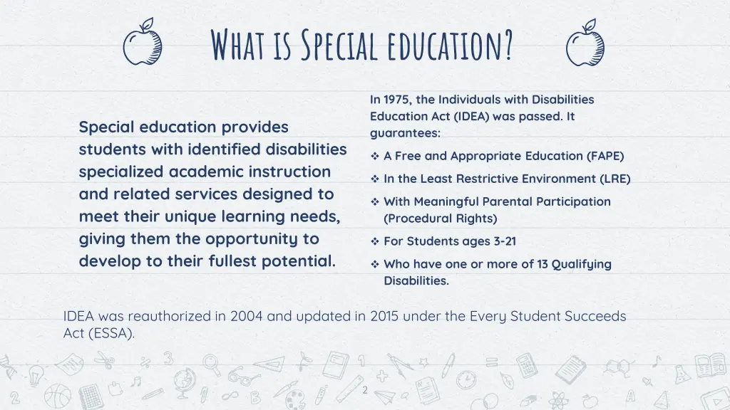 what is special education