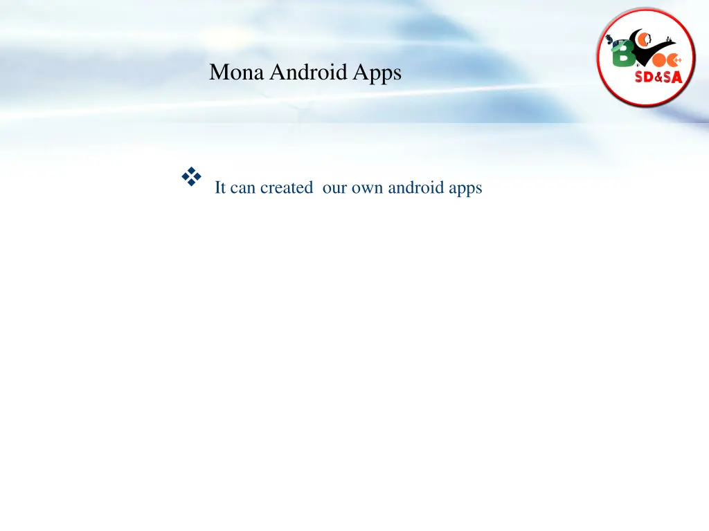 mona android apps