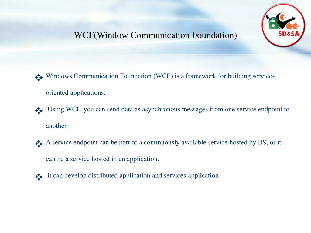 wcf window communication foundation