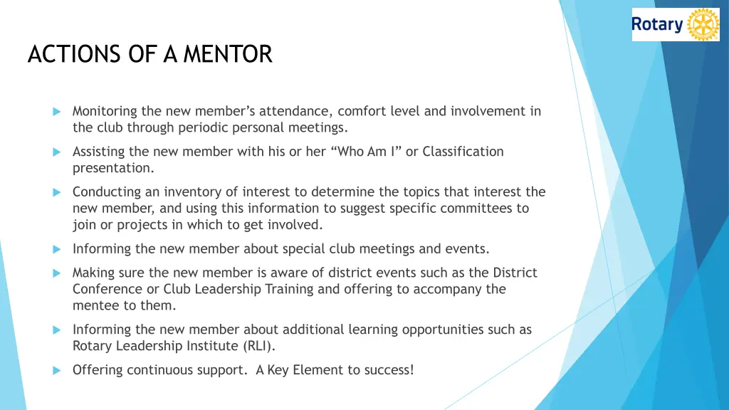 actions of a mentor 1