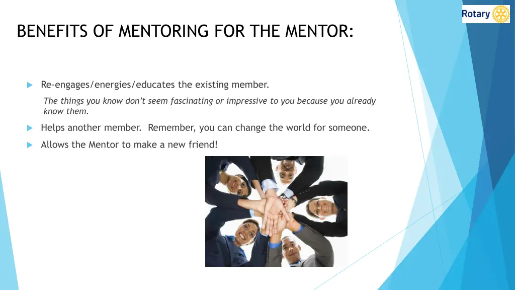 benefits of mentoring for the mentor
