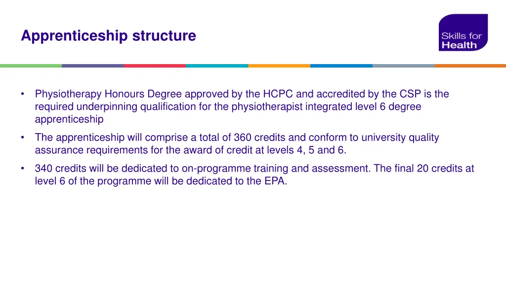 apprenticeship structure