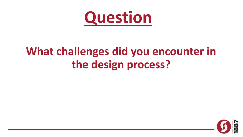 question 3