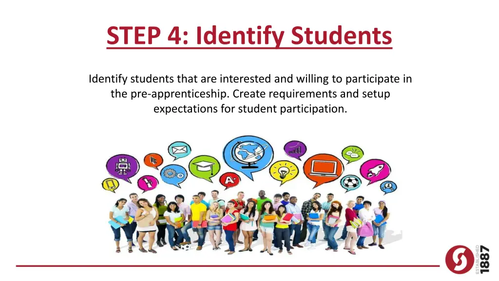 step 4 identify students