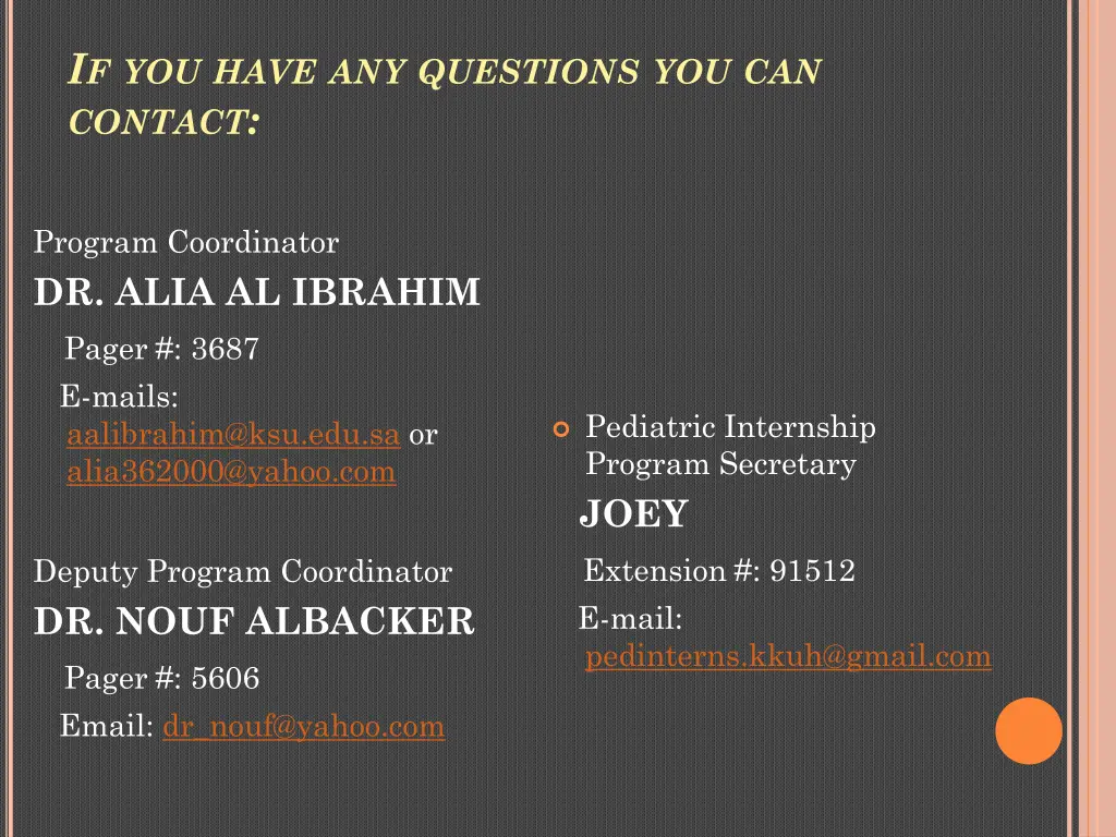 i f you have any questions you can contact