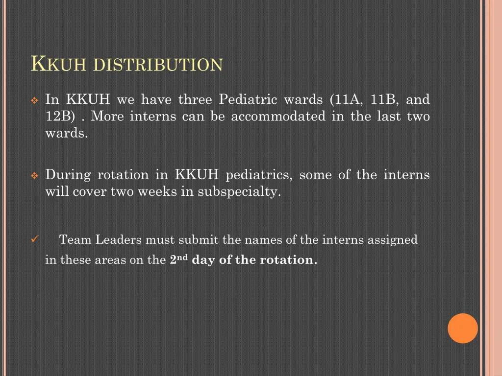 k kuh distribution