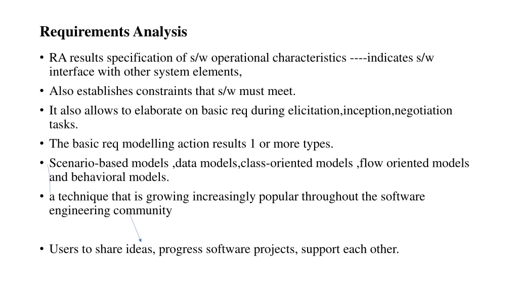 requirements analysis