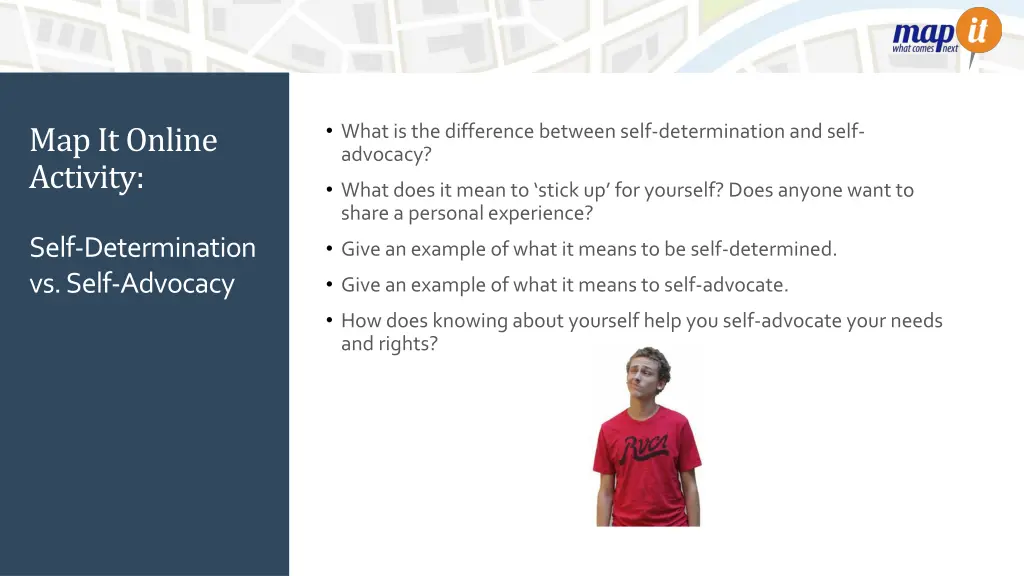 what is the difference between self determination