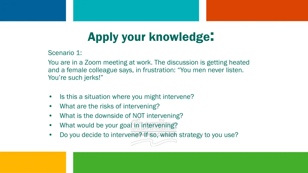 apply your knowledge