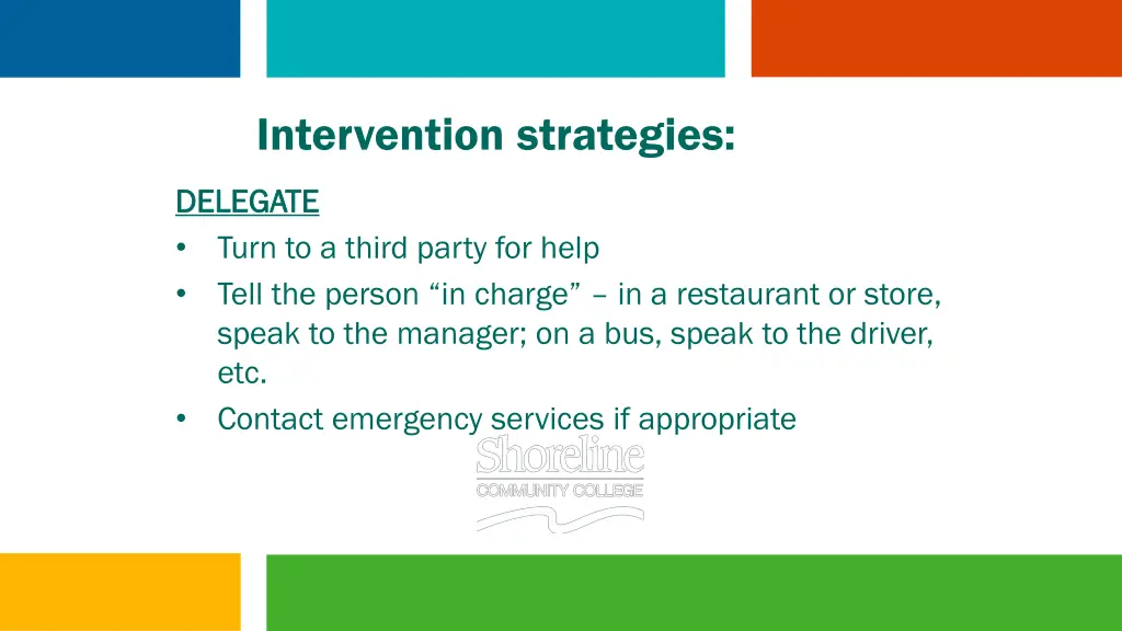 intervention strategies 2