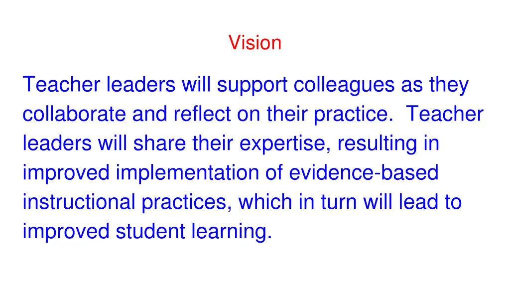 vision
