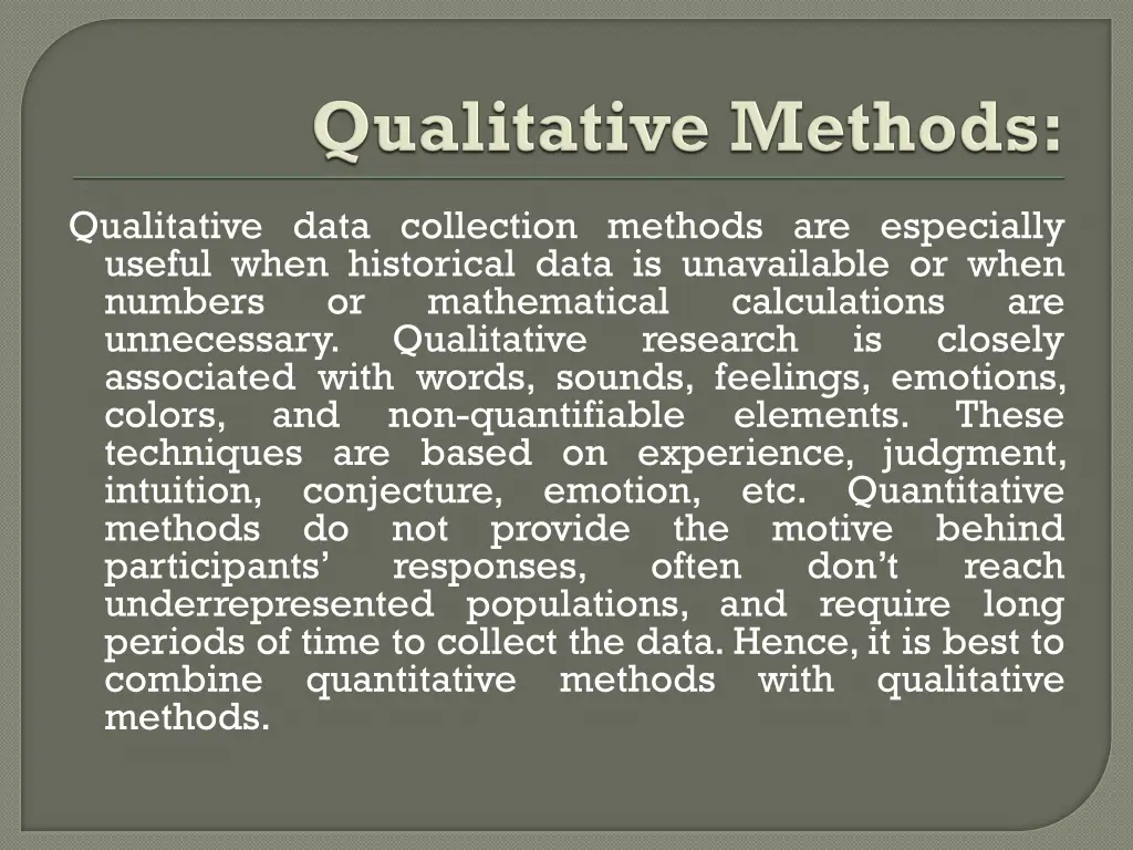 qualitative data collection methods