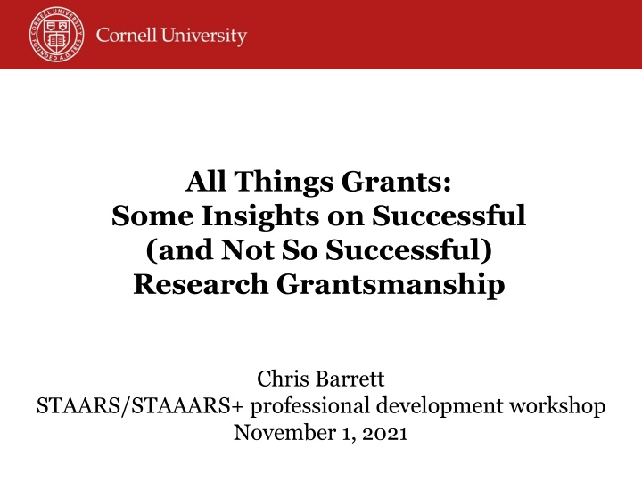 all things grants some insights on successful