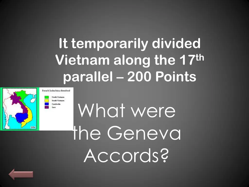 it temporarily divided vietnam along