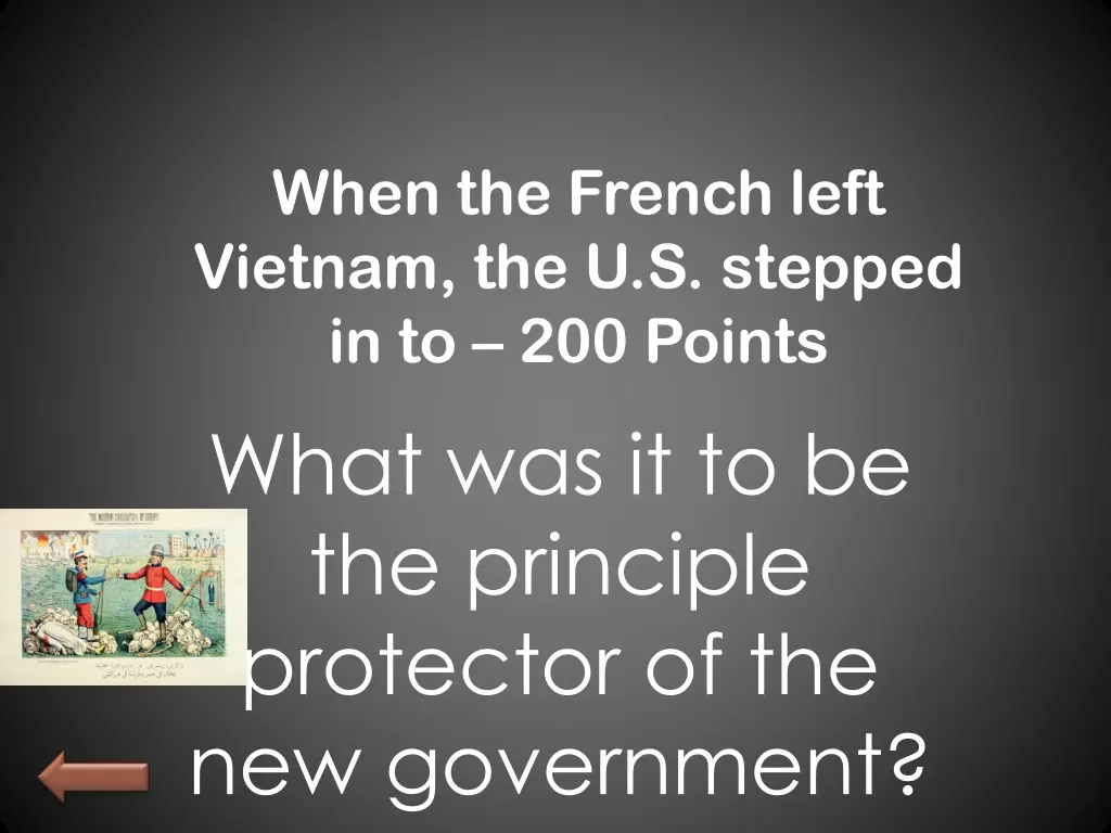 when the french left vietnam the u s stepped