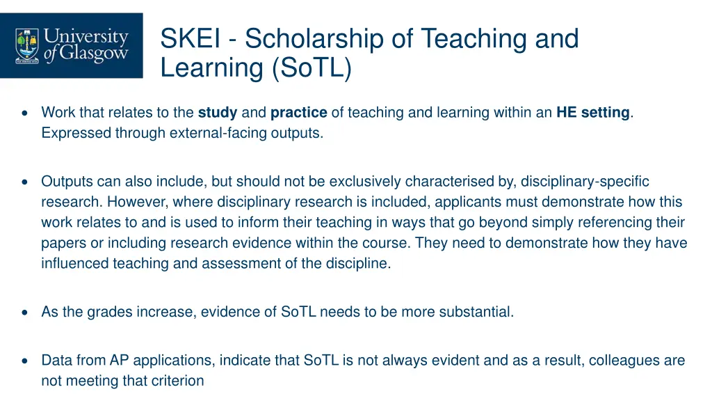skei scholarship of teaching and learning sotl