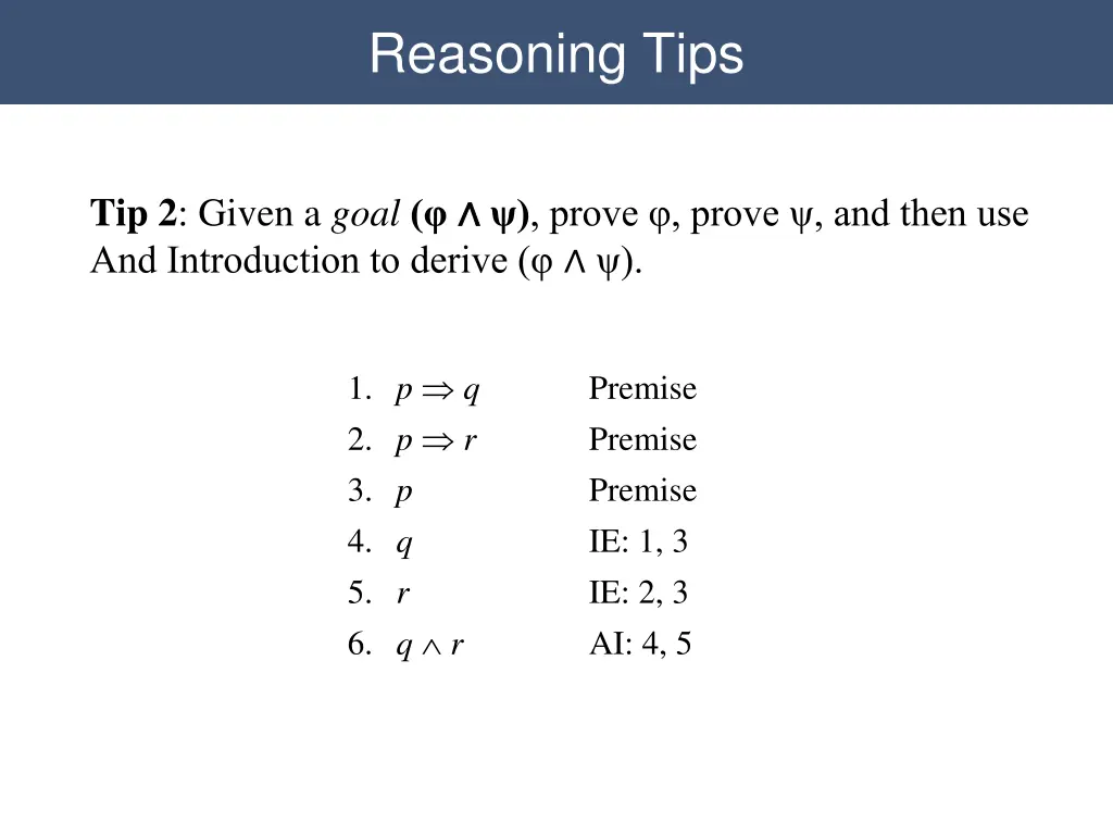 reasoning tips 1