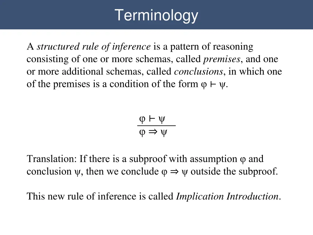 terminology