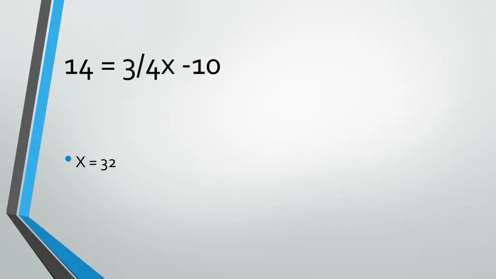 14 3 4x 10 1