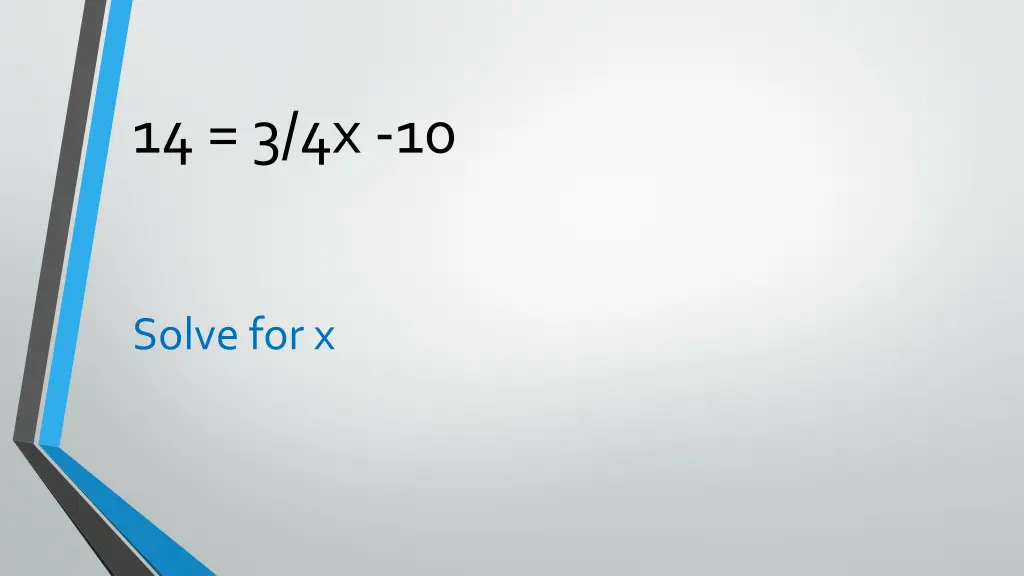 14 3 4x 10
