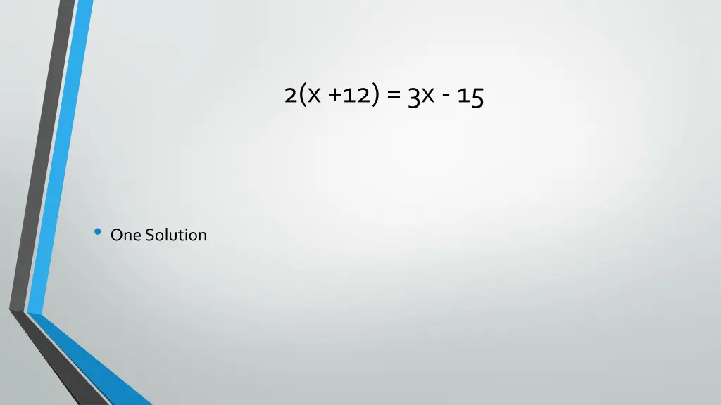 2 x 12 3x 15 1