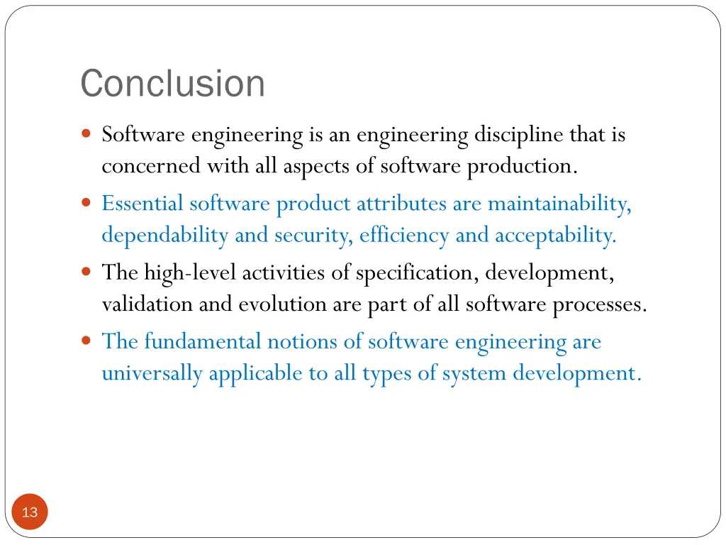 conclusion