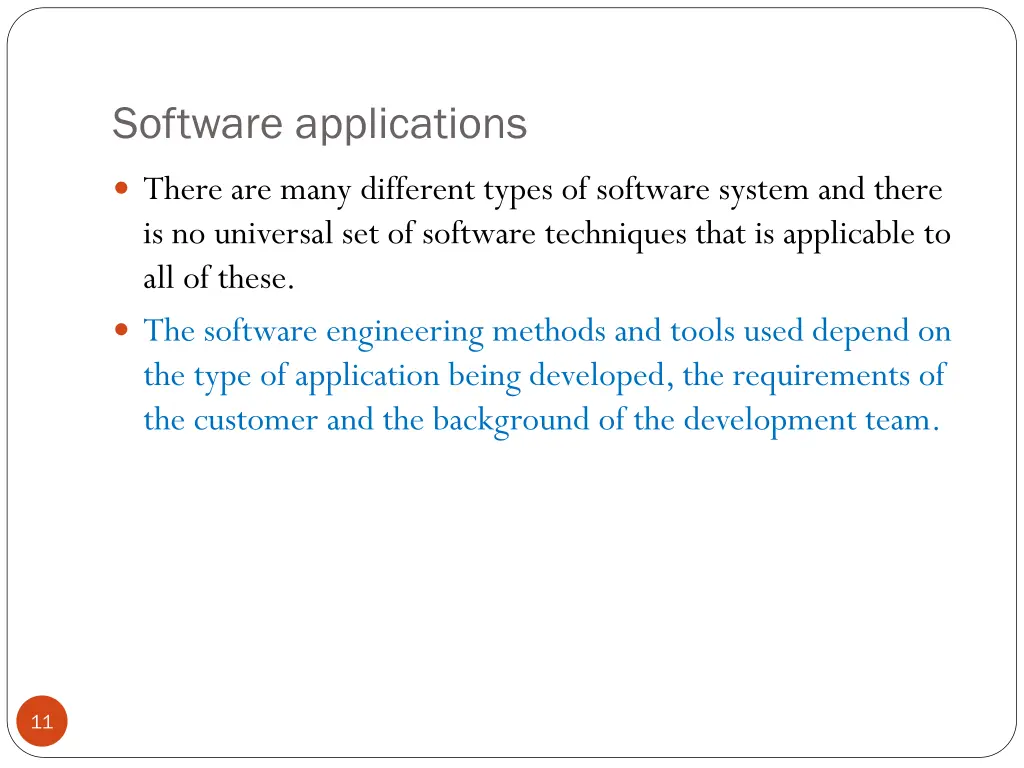 software applications
