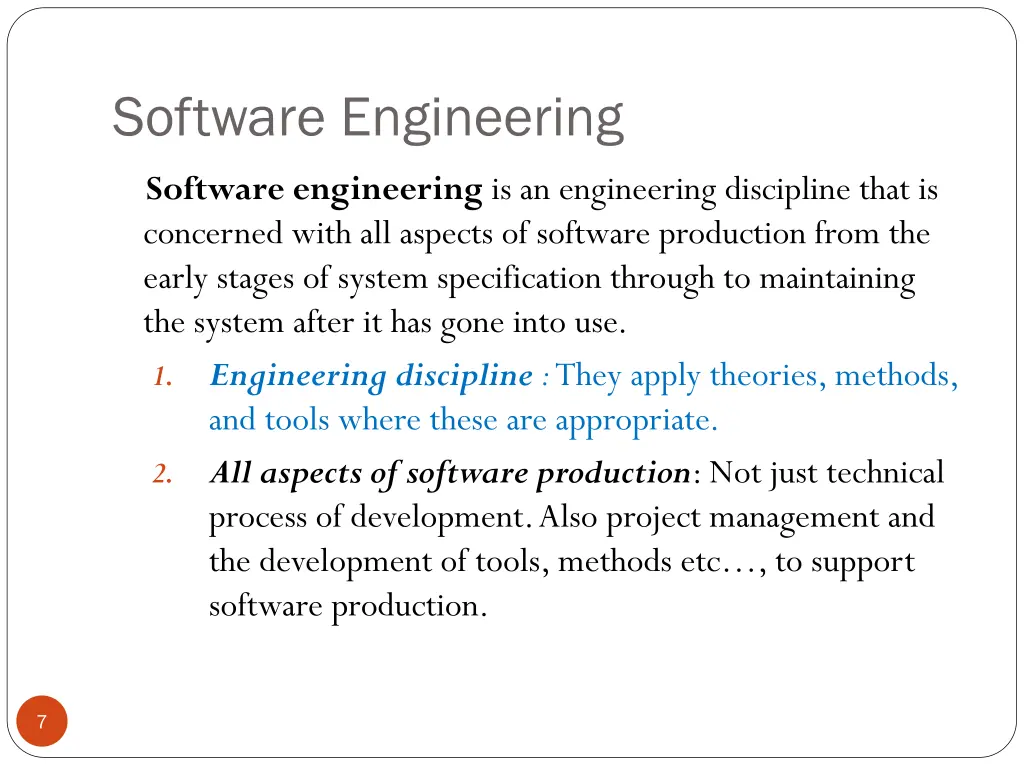software engineering 1