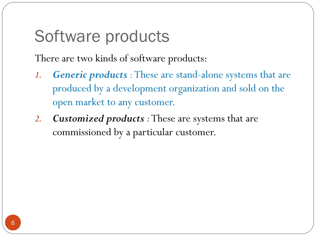 software products