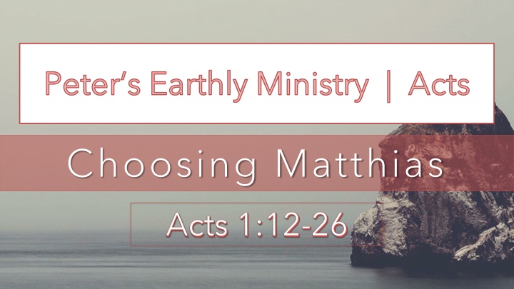 peter s earthly ministry acts peter s earthly