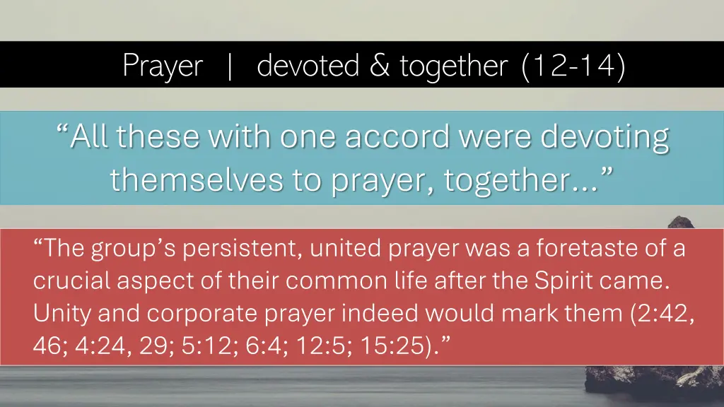 prayer devoted together 12 14