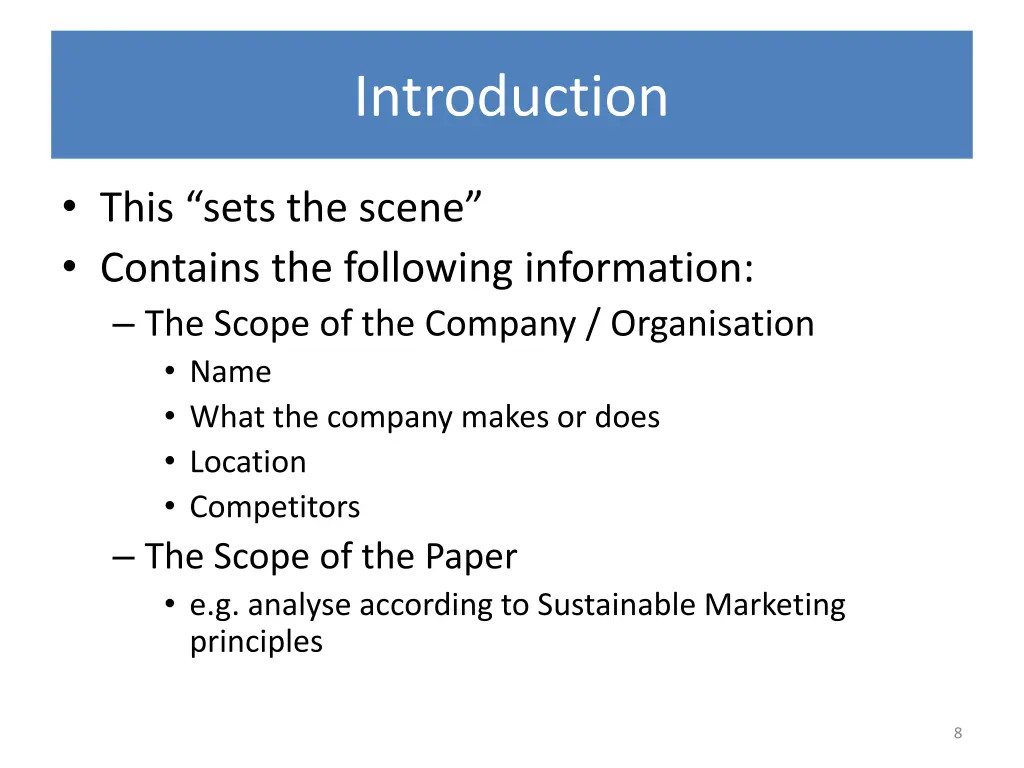 introduction