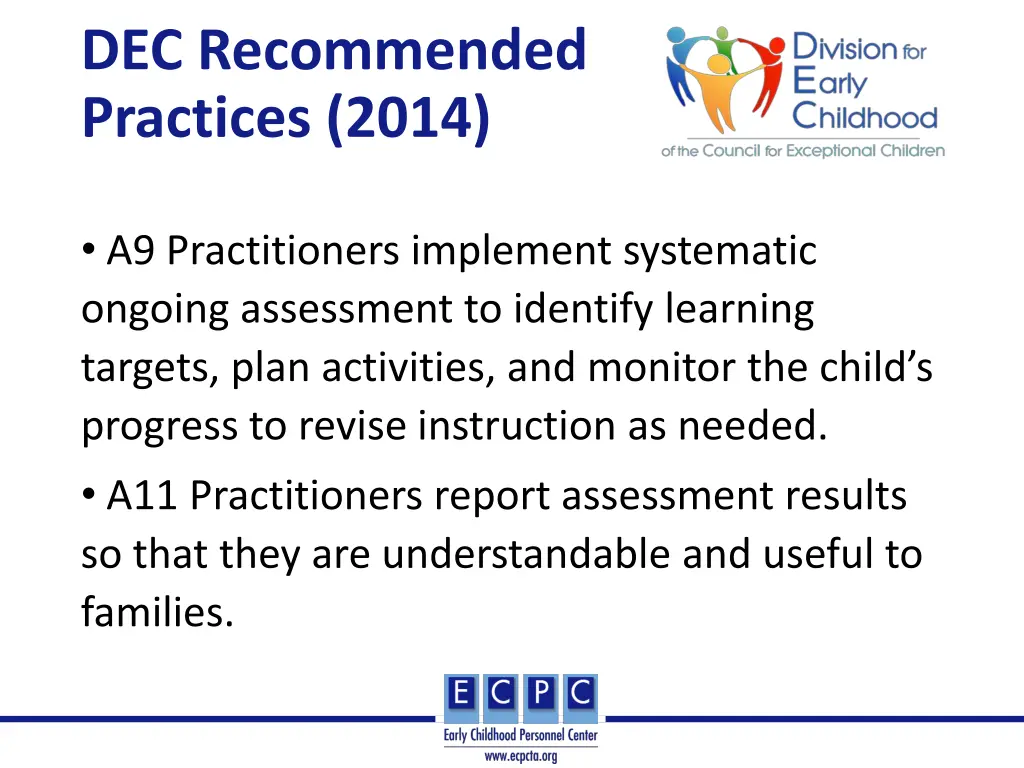 dec recommended practices 2014