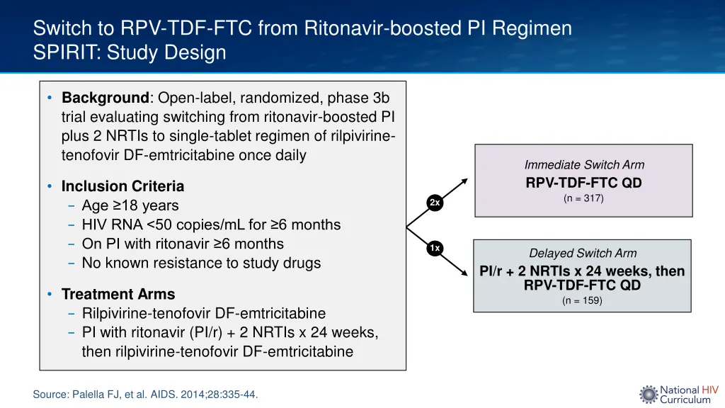 switch to rpv tdf ftc from ritonavir boosted 1