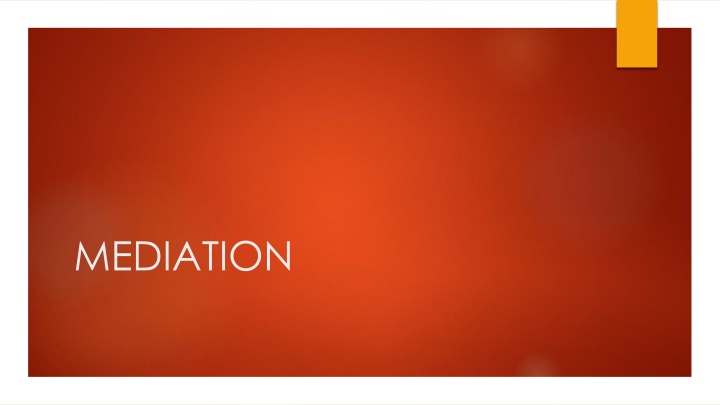 mediation