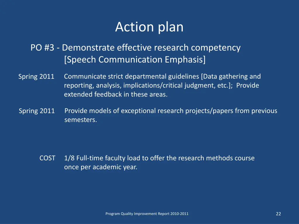action plan 3