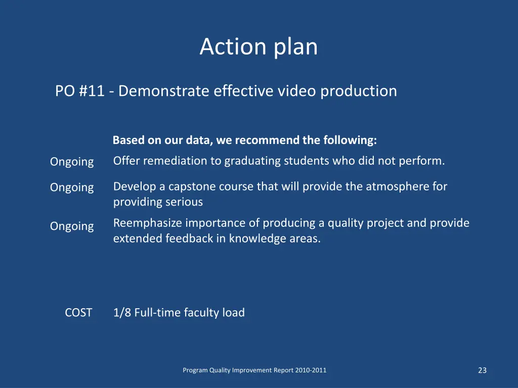 action plan 4