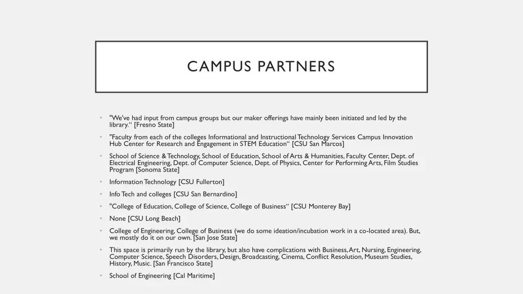 campus partners