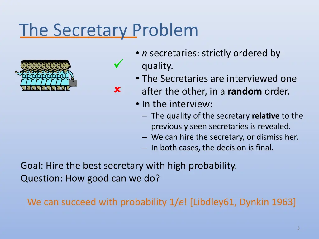 the secretary problem
