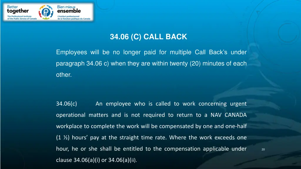 34 06 c call back