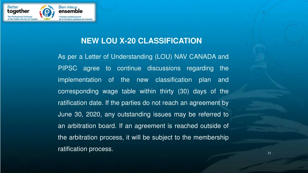 new lou x 20 classification