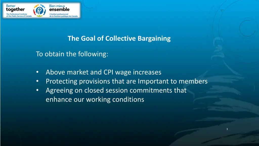 the goal of collective bargaining