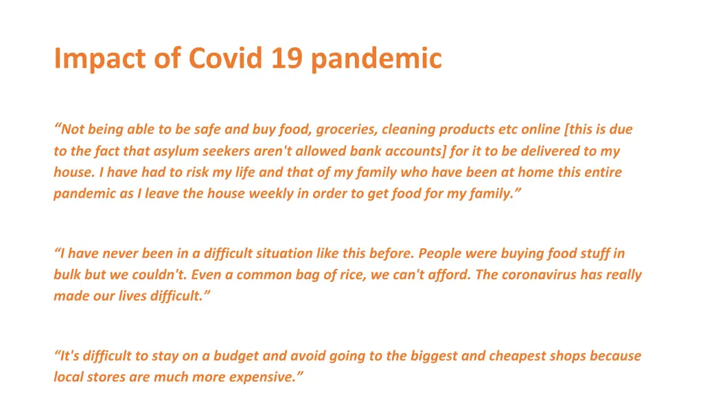 impact of covid 19 pandemic