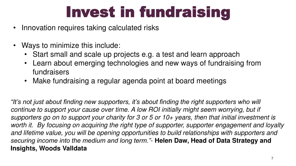 invest in fundraising invest in fundraising