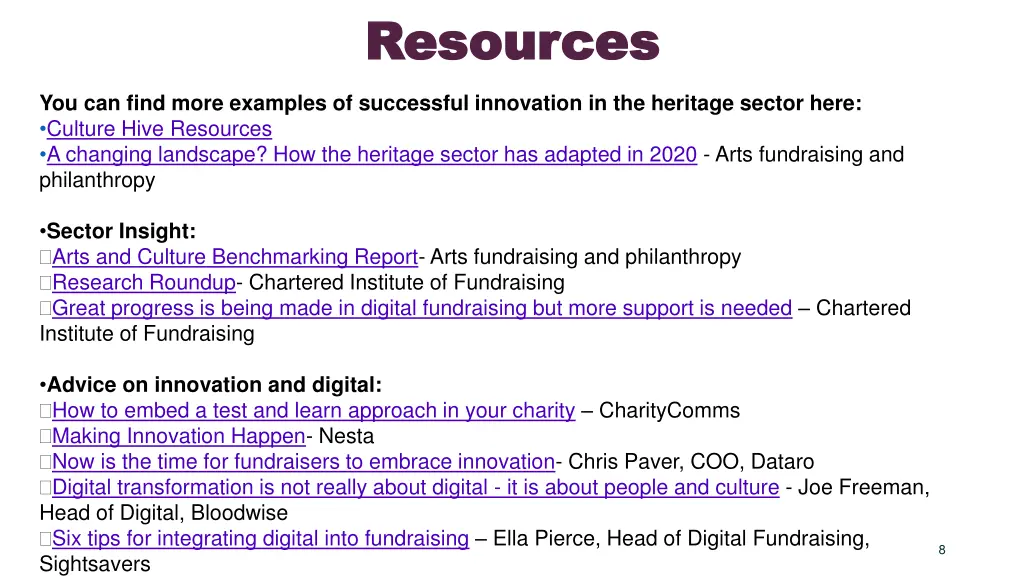 resources resources