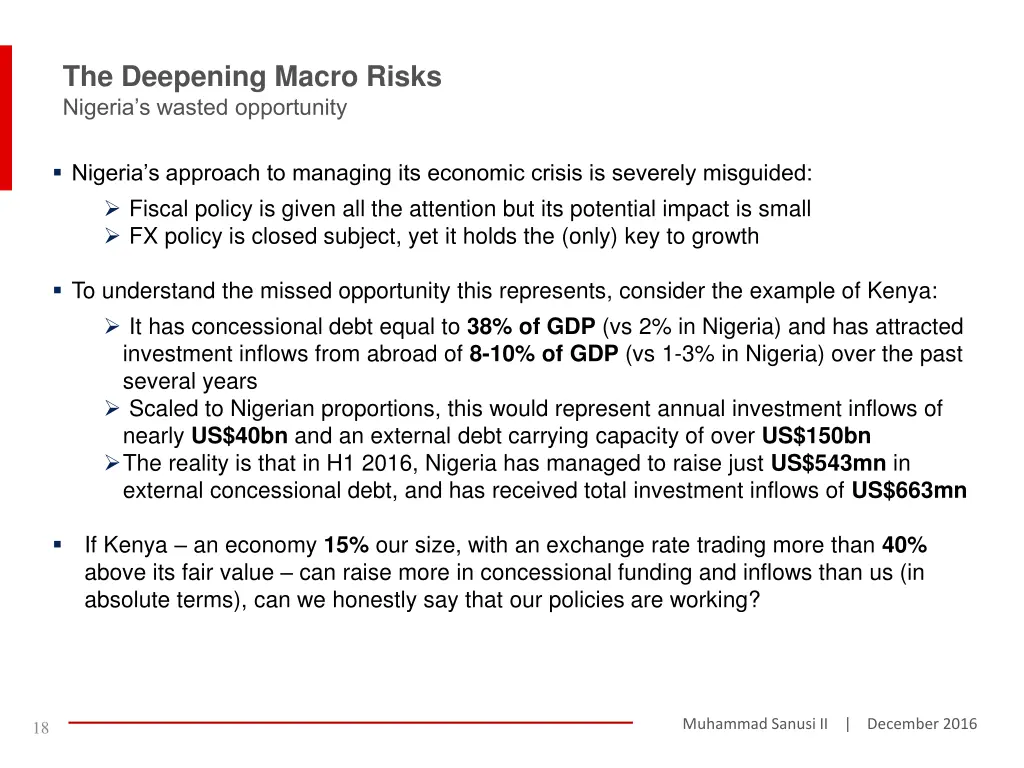 the deepening macro risks nigeria s wasted