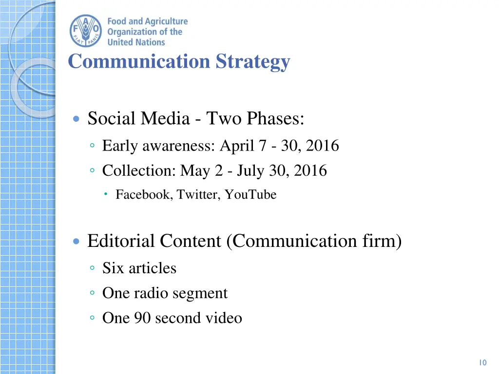 communication strategy